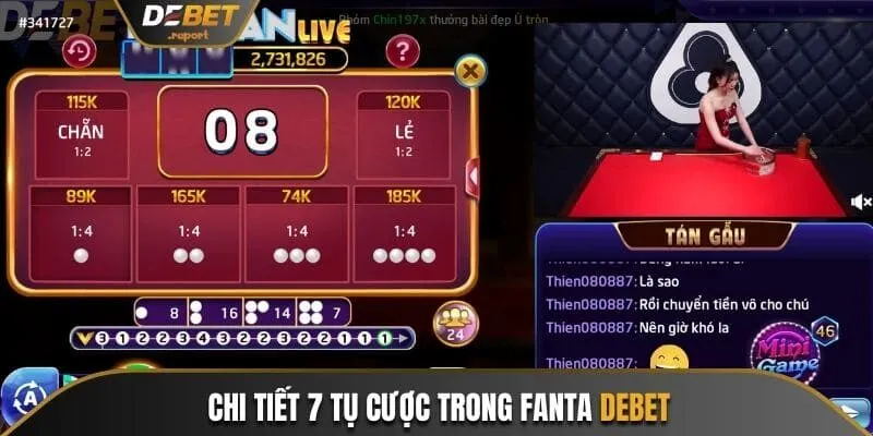 Fanta Debet - Quy Tắc Cược Từ Cơ Bản Cho Người Mới 4 Chi tiết 7 tụ cược trong Fanta Debet