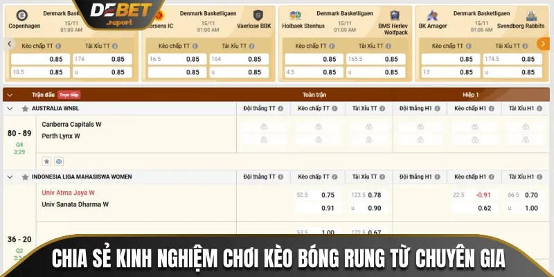 Cách Chơi Kèo Bóng Rung Và Thời Điểm Bắt Kèo Chuẩn Nhất 4 Chia sẻ kinh nghiệm chơi kèo bóng rung từ chuyên gia