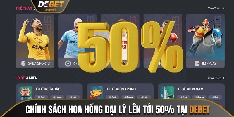 Các Bước Đơn Giản Trở Thành Đại Lý Debet Nhanh Và An Toàn 1 Chính sách hoa hồng đại lý lên tới 50%
