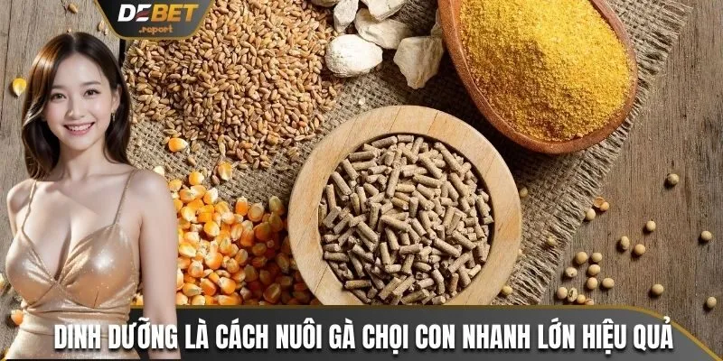 Cách Nuôi Gà Chọi Con Nhanh Lớn - Top 4 Tiêu Chí Quan Trọng 3 Dinh dưỡng là cách nuôi gà chọi con nhanh lớn hiệu quả