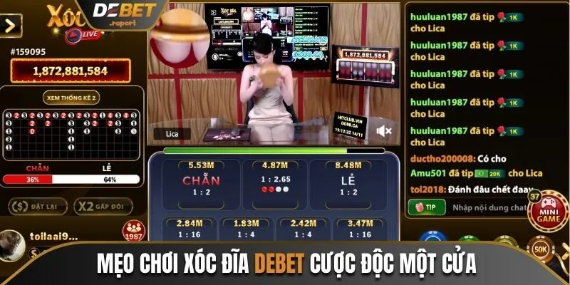 Bật Mí 4 Mẹo Chơi Xóc Đĩa Debet Đỉnh Cao Từ Các Chuyên Gia 2 Mẹo chơi xóc đĩa Debet cược độc một cửa