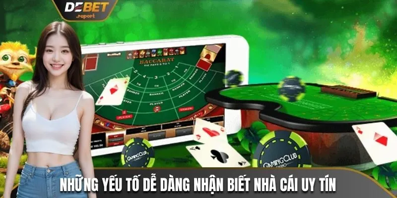 Baccarat Có Lừa Đảo Không? Bật Mí Cách Tránh Rủi Ro Hiệu Quả 3 Những yếu tố dễ dàng nhận biết nhà cái uy tín