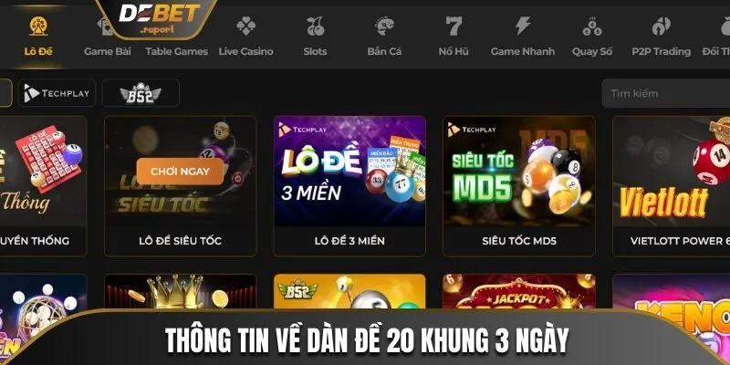 Nuôi Dàn Đề 20 Khung 3 Ngày - Cách Soi Cầu Chuẩn Xác Nhất 2 Tìm hiểu thông tin về dàn đề 20 khung 3 ngày